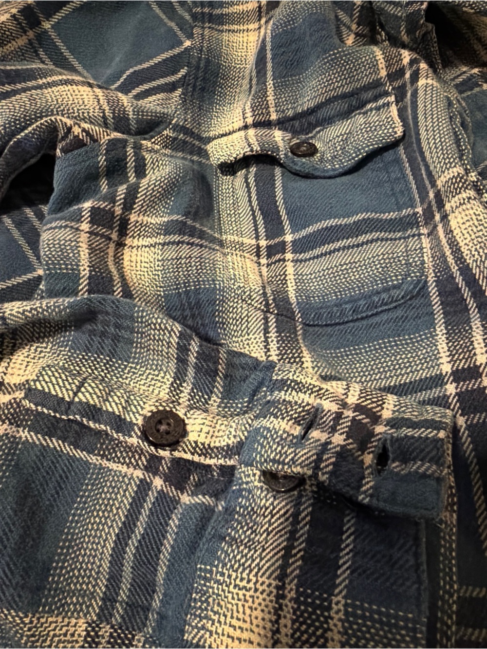 Patagonia Blue Plaid Shirt - Picture 2 of 8